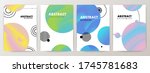 set of minimal abstract shape... | Shutterstock .eps vector #1745781683