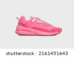 Pink Women's Basketball Sneaker ...