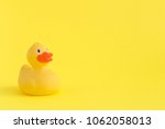 Rubber Duck On Yellow...