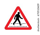 Uk Pedestrian Sign