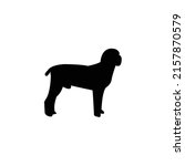 dog symbol silhouette . dog... | Shutterstock .eps vector #2157870579