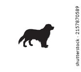 dog symbol silhouette . dog... | Shutterstock .eps vector #2157870589