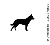 dog symbol silhouette . dog... | Shutterstock .eps vector #2157870599