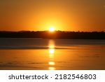 Tuggerah Lakes Sunset Nsw...