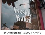 Bakery With "freshly Baked"...