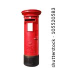 Typical Red British Postbox...