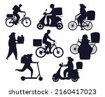 home parcel delivery... | Shutterstock .eps vector #2160417023