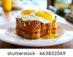 Stack Of French Toast With Two...