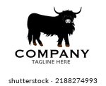 Highland Body Cattle Cow Logo...