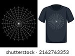 creepy spider spiderweb web... | Shutterstock .eps vector #2162763353