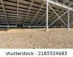 Angled view of under stadium...