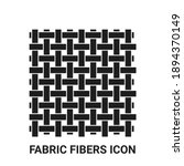 cloth fabric textile fibers icon | Shutterstock .eps vector #1894370149