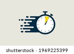 stopwatch fast quick timely... | Shutterstock .eps vector #1969225399