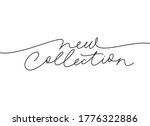 new collection continuous line... | Shutterstock .eps vector #1776322886
