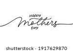 happy mother's day elegant... | Shutterstock .eps vector #1917629870