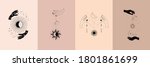 set of alchemy esoteric... | Shutterstock .eps vector #1801861699
