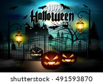 halloween. | Shutterstock .eps vector #491593870