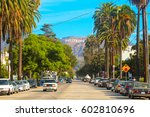 Hollywood Sign District In Los...