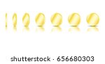 coins golden | Shutterstock .eps vector #656680303
