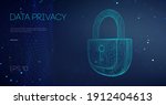 data privacy government... | Shutterstock .eps vector #1912404613