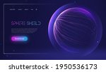 sphere shield protect in... | Shutterstock .eps vector #1950536173