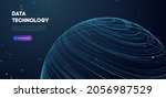 big data technology vector... | Shutterstock .eps vector #2056987529