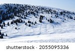Monte Pora  Italy. Snow Track...