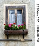 Traditional Flowered Window At...