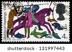 united kingdom   circa 1966  a... | Shutterstock . vector #131997443