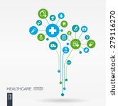 abstract medicine background... | Shutterstock .eps vector #279116270