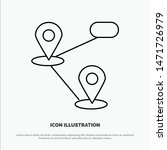 gps  location  map line icon... | Shutterstock .eps vector #1471726979
