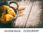 Autumn Still Life With Pumpkins ...