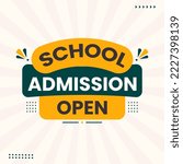 School Admission Open Banner...