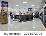Small photo of LaLaport, Malaysia - 1 NOV 2022: Interior of Nojima electronic appliance retail shop store in Lalaport, Malaysia. Nojima Corporation is an electronic appliance retail company in Japan since 1959.