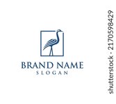 Luxury Sandhill Crane Logo Designs