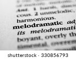 Small photo of Melodramatic