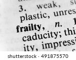 Small photo of Frailty