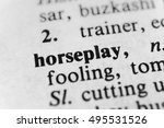 Small photo of Horseplay