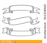Banner Outline Clipart Free Stock Photo - Public Domain Pictures