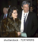 Small photo of Washington, DC. USA, December, 1994 Connie Chung and her husband Maury Povich arrive at the Kennedy Center Honors.
