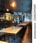 Small photo of ZAKOPANE, POLAND - 13.10.2021: Restaurant Drukarnia Smaku Cristina
