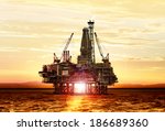 Gas Production On The Sea At...