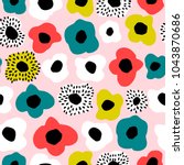 Seamless Pattern With Creative...