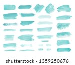 watercolor design elements in... | Shutterstock . vector #1359250676
