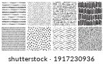 hand drawn ink pattern and... | Shutterstock .eps vector #1917230936