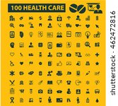 health care icons | Shutterstock .eps vector #462472816