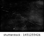 Black grunge scratched metal background, scary distressed horror texture