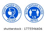 set of round sticker signs in... | Shutterstock .eps vector #1775546606