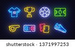 football icon set isolated.... | Shutterstock .eps vector #1371997253