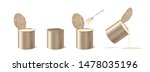 metal tin realistic. condensed... | Shutterstock .eps vector #1478035196